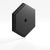 Colonial Bronze Hex Stepped Edge Back Plate