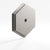 Colonial Bronze Hex Stepped Edge Back Plate