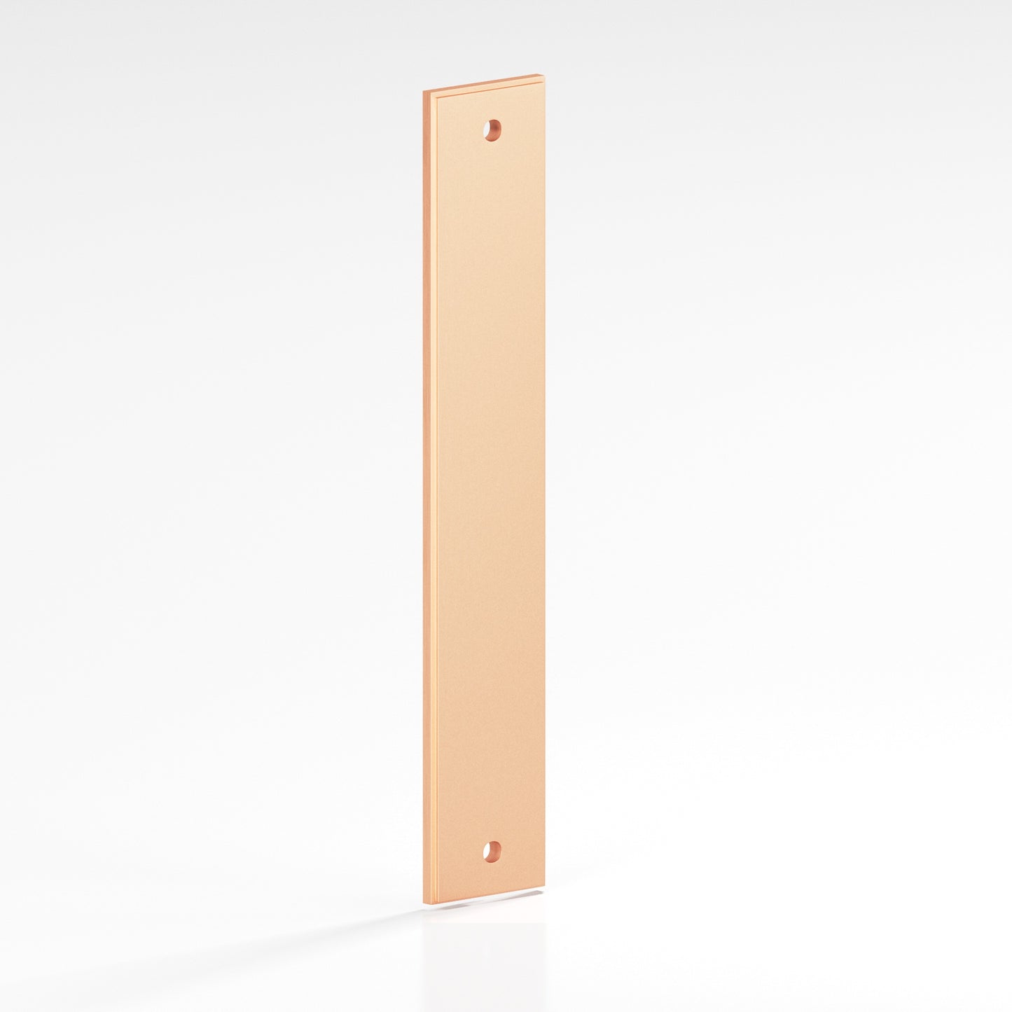 Colonial Bronze Stepped Edge Back Plate