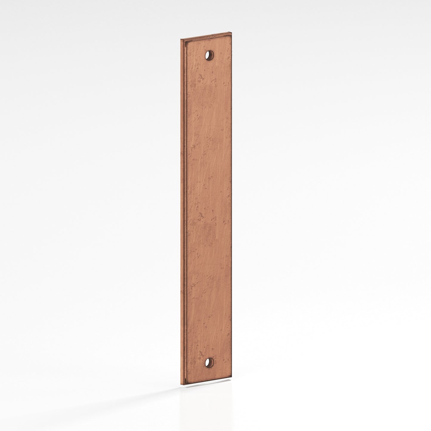 Colonial Bronze Stepped Edge Back Plate