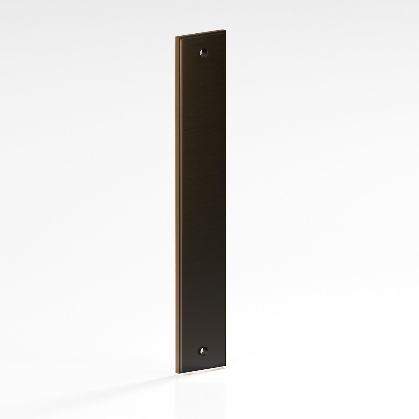 Colonial Bronze Stepped Edge Back Plate