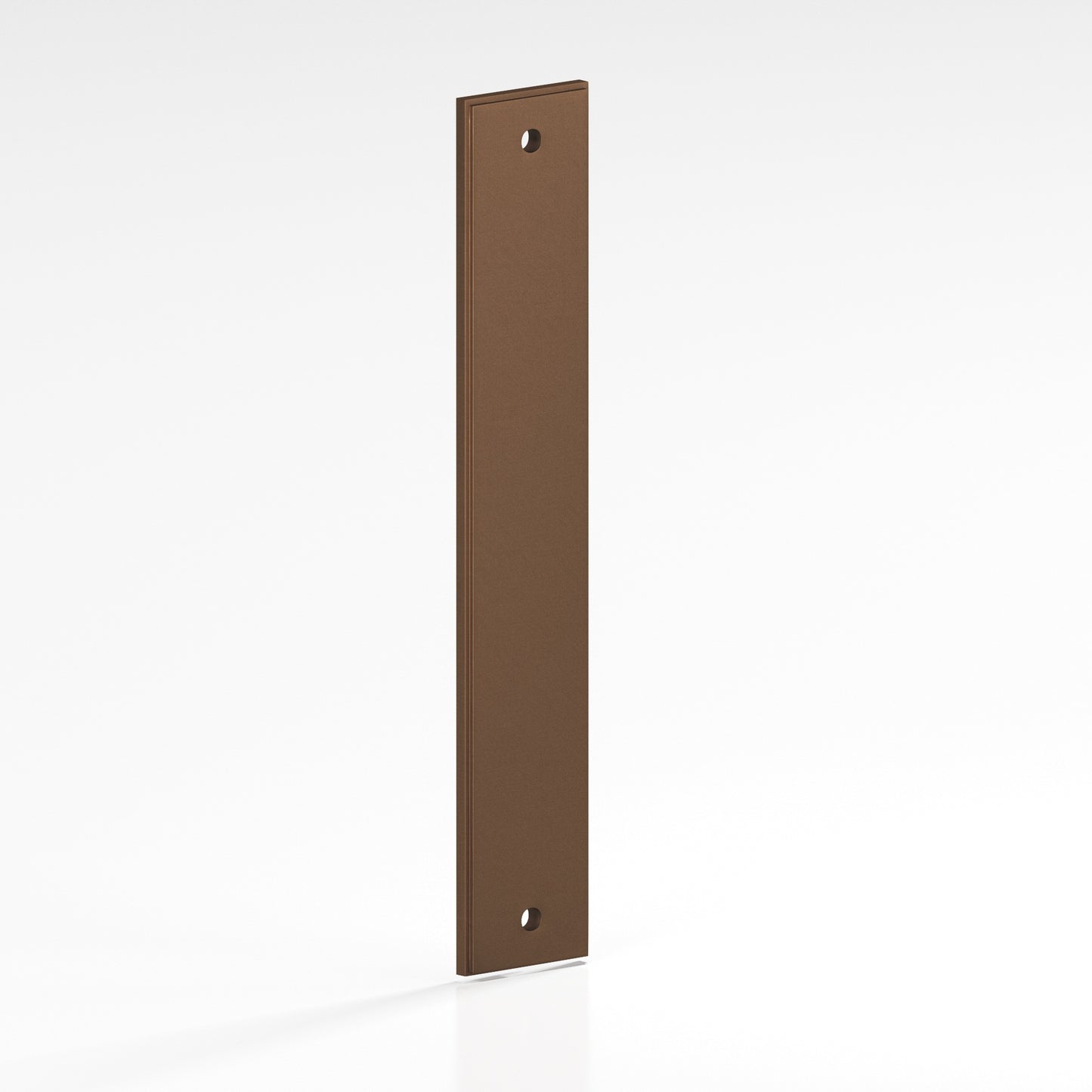 Colonial Bronze Stepped Edge Back Plate