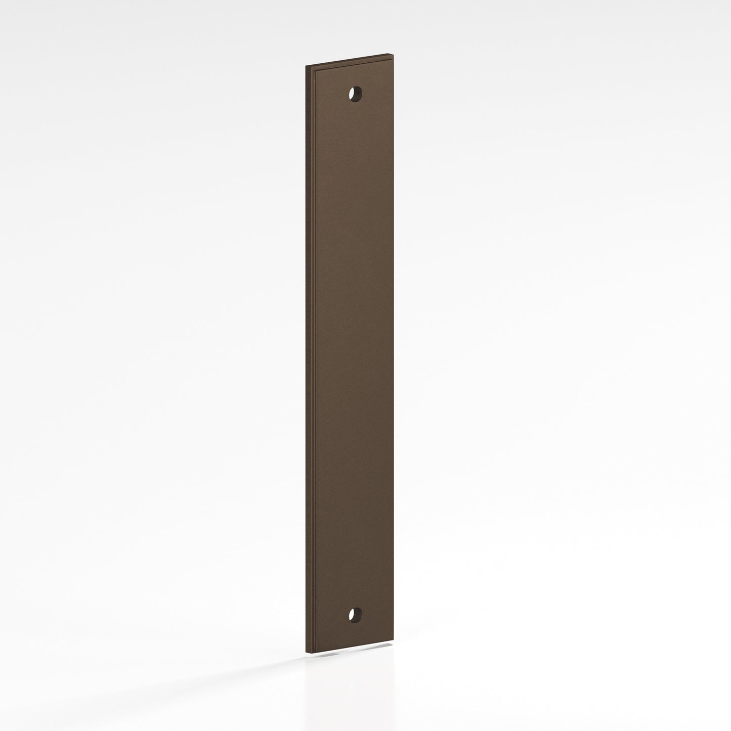 Colonial Bronze Stepped Edge Back Plate
