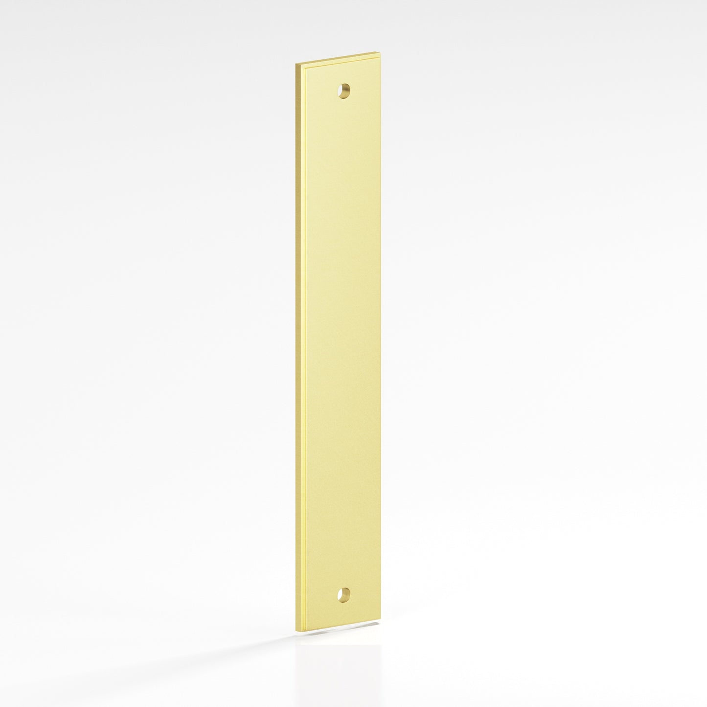 Colonial Bronze Stepped Edge Back Plate
