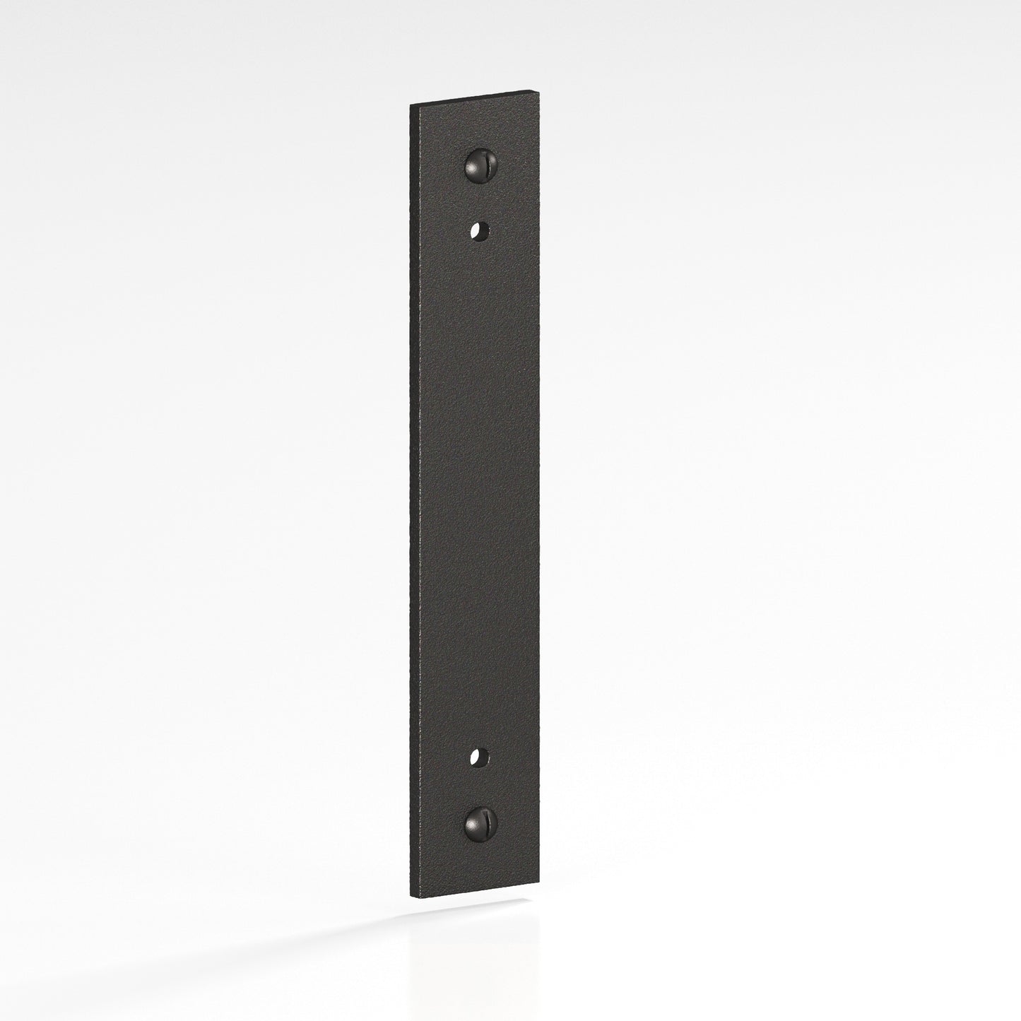 Colonial Bronze Flat Back Plate with Decorative Screws