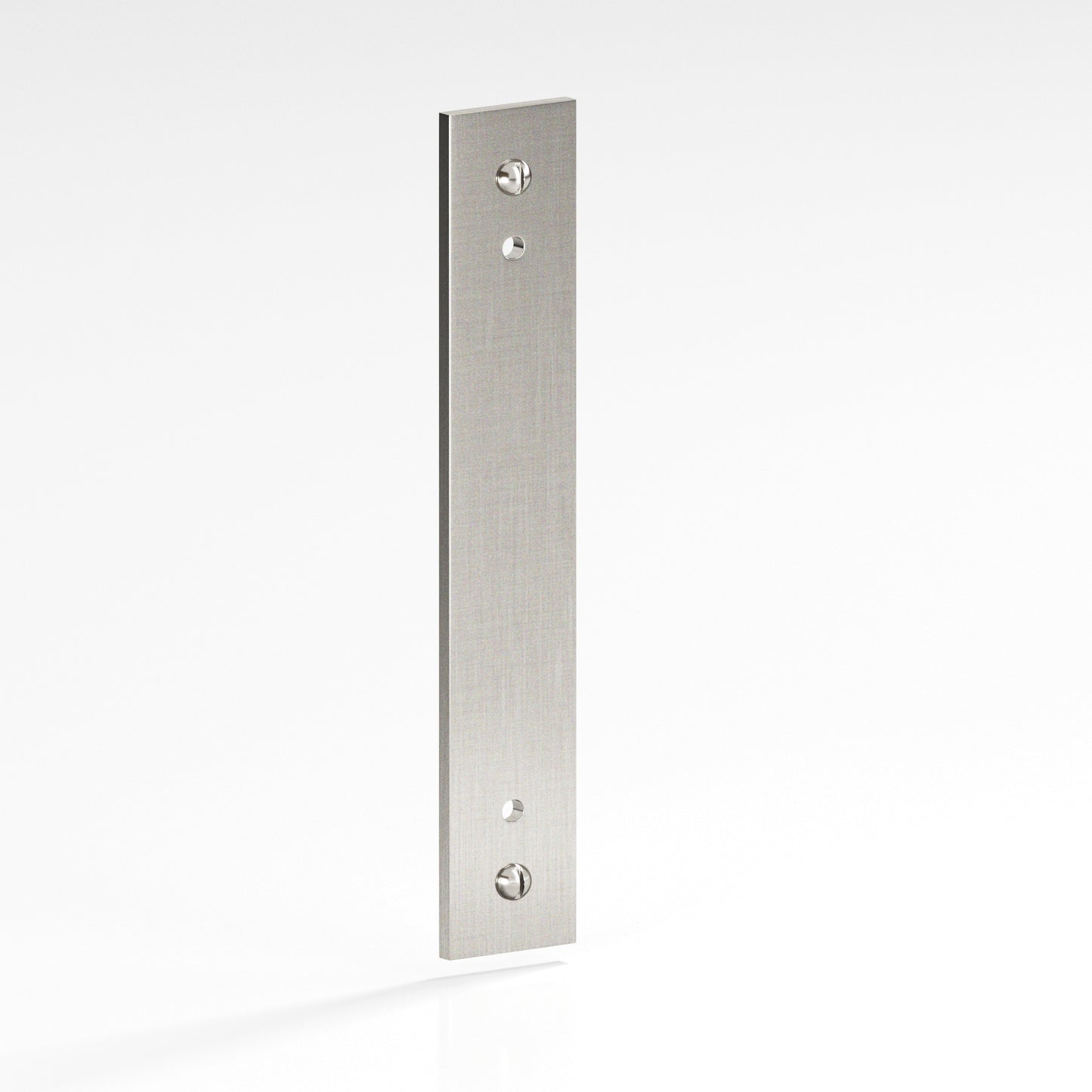 Colonial Bronze Flat Back Plate with Decorative Screws