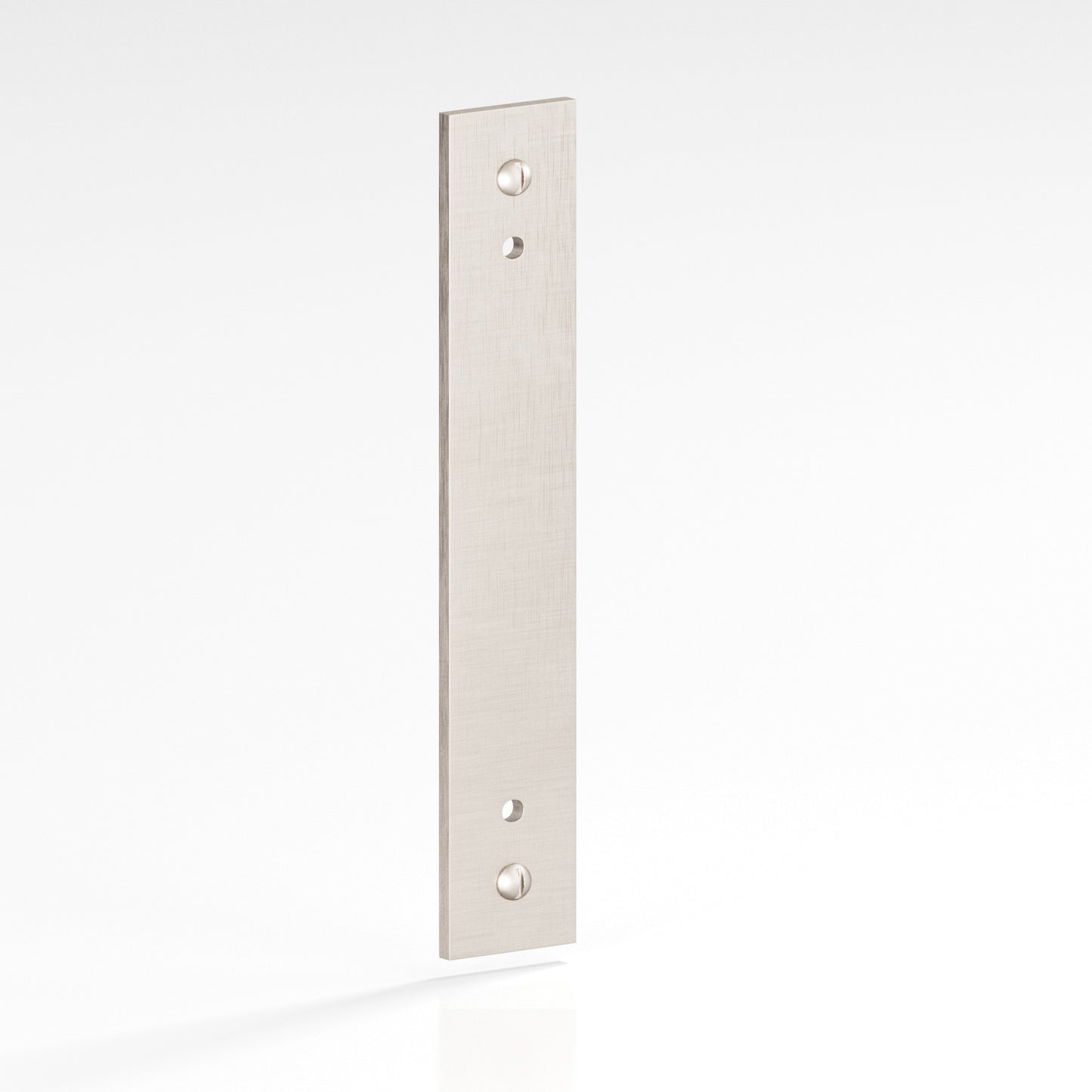 Colonial Bronze Flat Back Plate with Decorative Screws