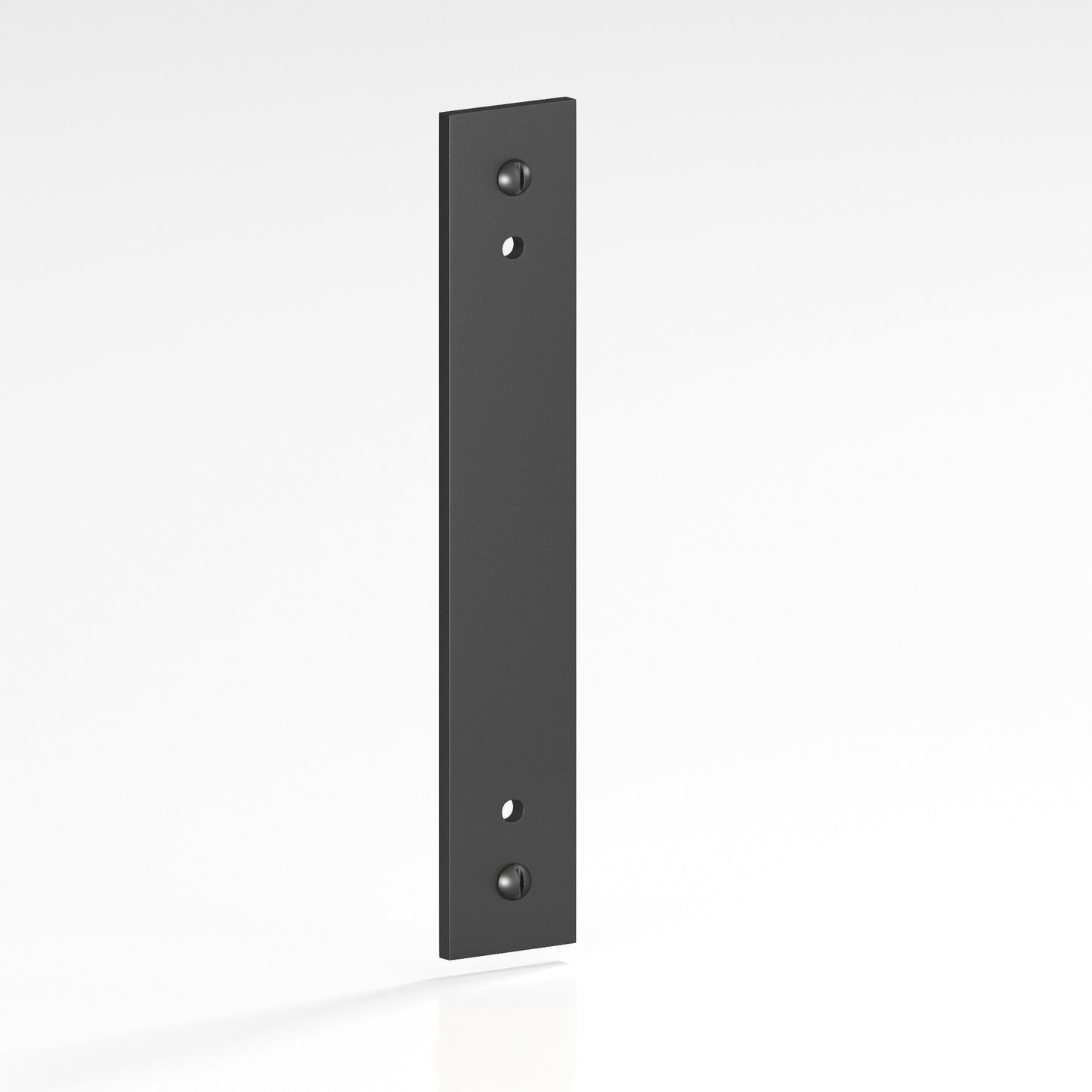 Colonial Bronze Flat Back Plate with Decorative Screws