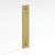 Colonial Bronze Flat Back Plate with Decorative Screws