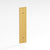 Colonial Bronze Stepped Edge Back Plate with Decorative Screws