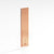 Colonial Bronze Stepped Edge Back Plate with Decorative Screws