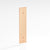 Colonial Bronze Stepped Edge Back Plate with Decorative Screws