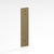Colonial Bronze Stepped Edge Back Plate with Decorative Screws