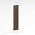 Colonial Bronze Stepped Edge Back Plate with Decorative Screws