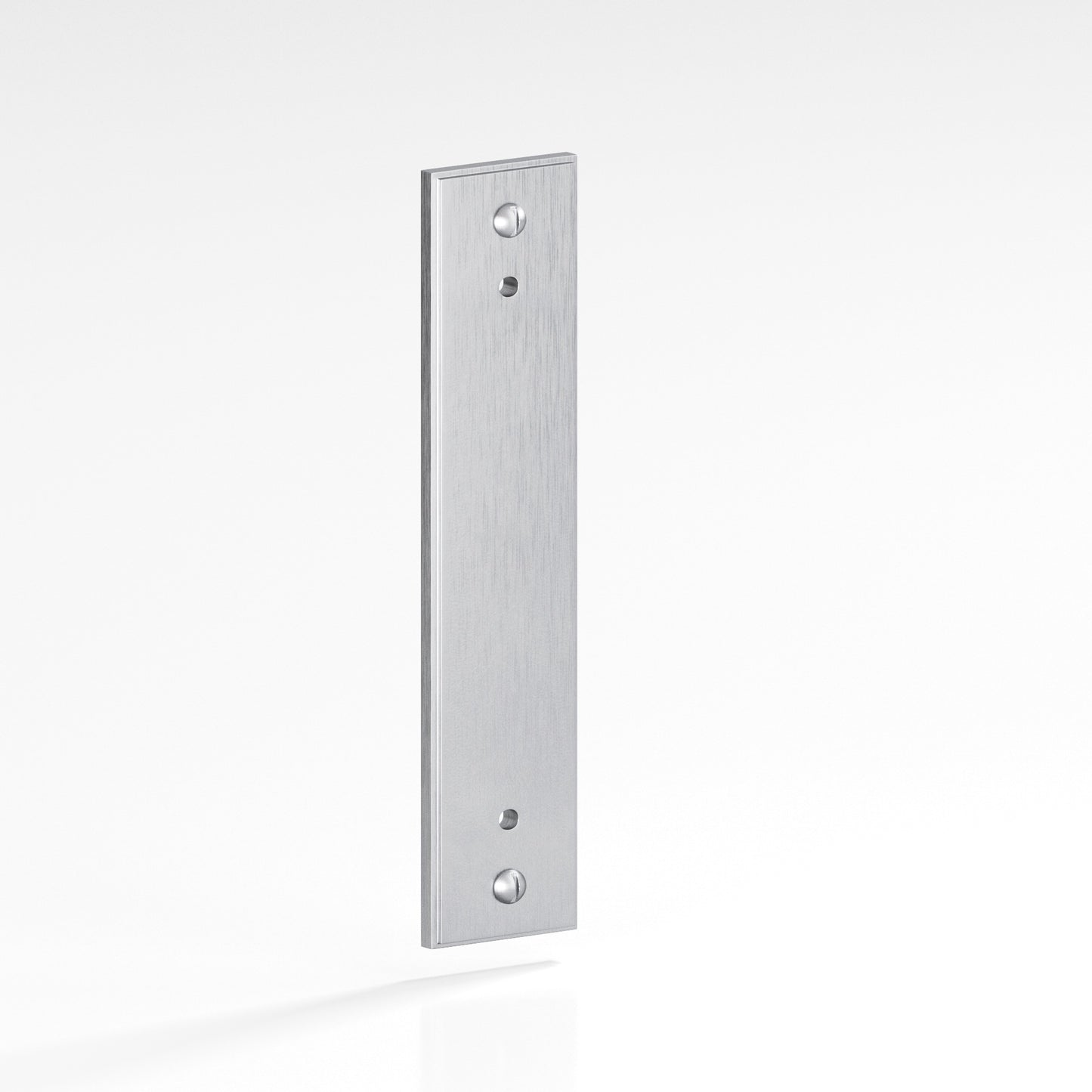 Colonial Bronze Stepped Edge Back Plate with Decorative Screws
