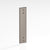 Colonial Bronze Stepped Edge Back Plate with Decorative Screws