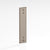 Colonial Bronze Stepped Edge Back Plate with Decorative Screws