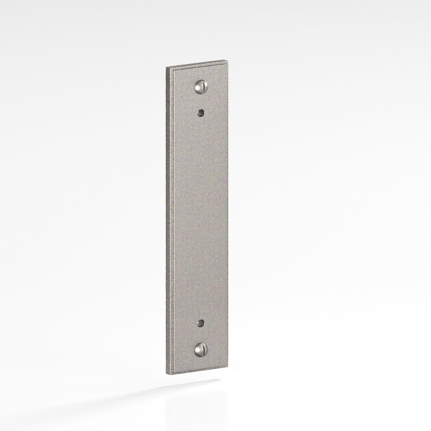 Colonial Bronze Stepped Edge Back Plate with Decorative Screws