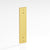 Colonial Bronze Stepped Edge Back Plate with Decorative Screws