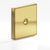 Colonial Bronze Square Flat Back Plate