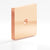 Colonial Bronze Square Flat Back Plate