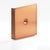 Colonial Bronze Square Flat Back Plate
