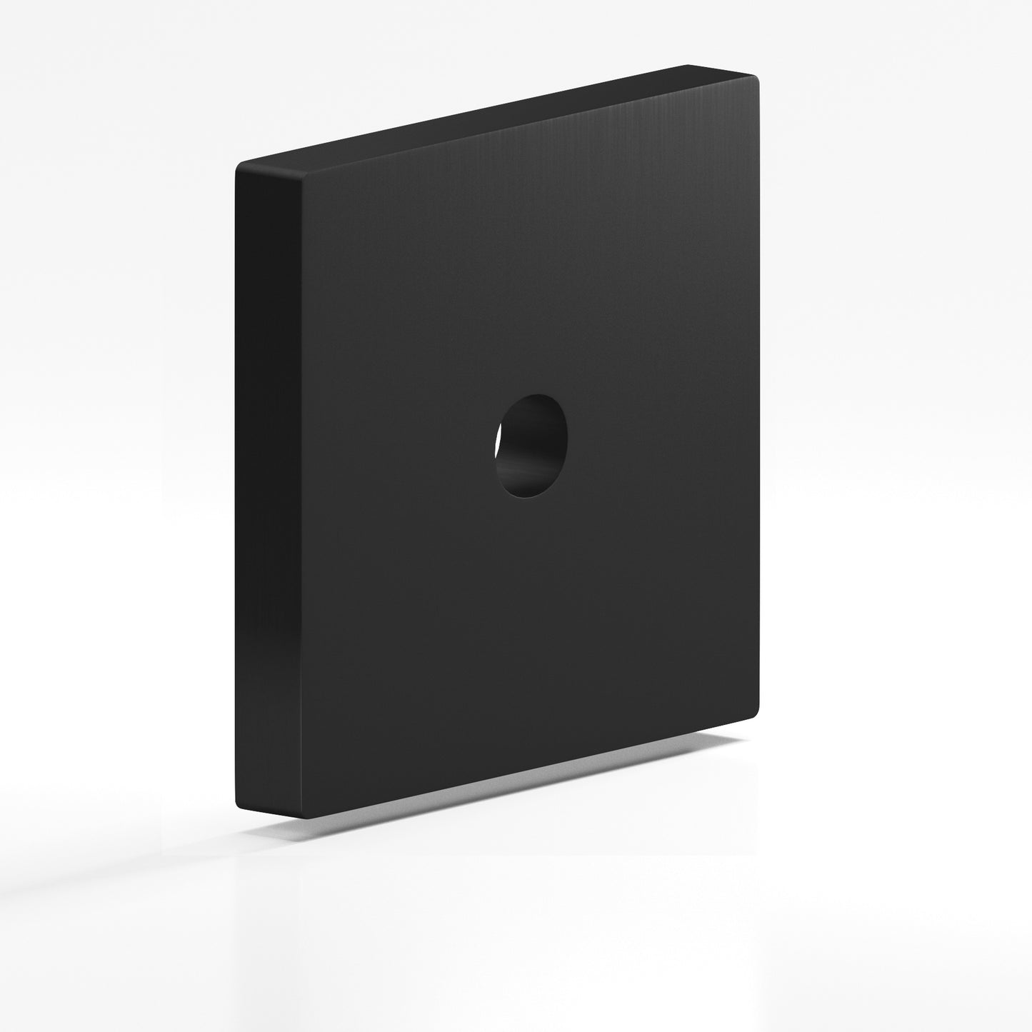 Colonial Bronze Square Flat Back Plate