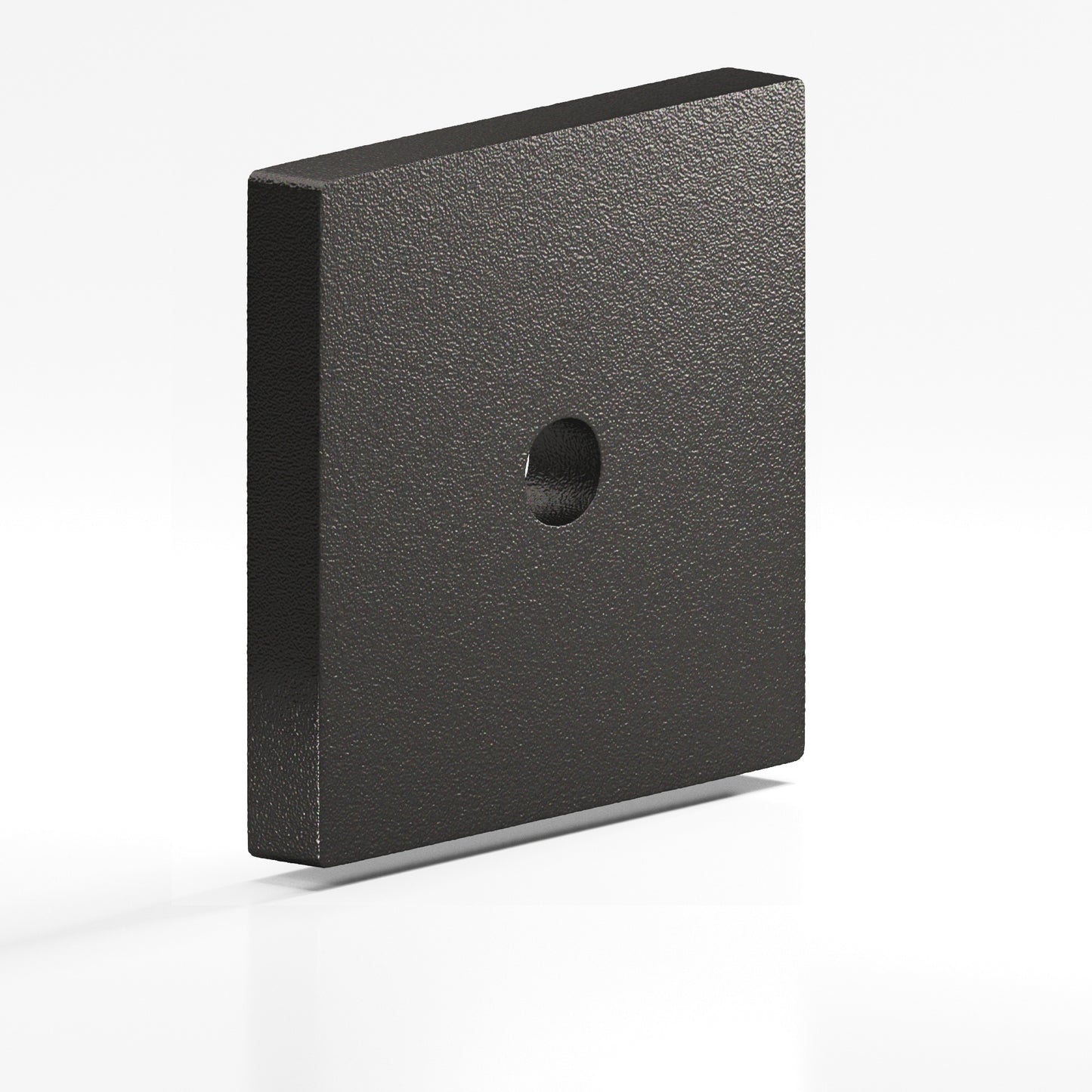Colonial Bronze Square Flat Back Plate