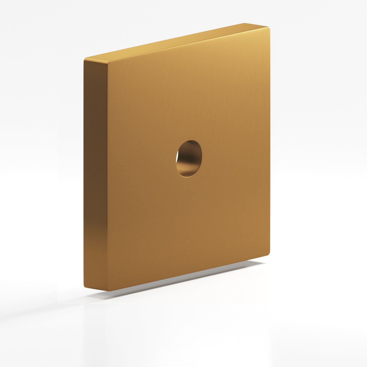 Colonial Bronze Square Flat Back Plate