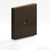 Colonial Bronze Square Flat Back Plate