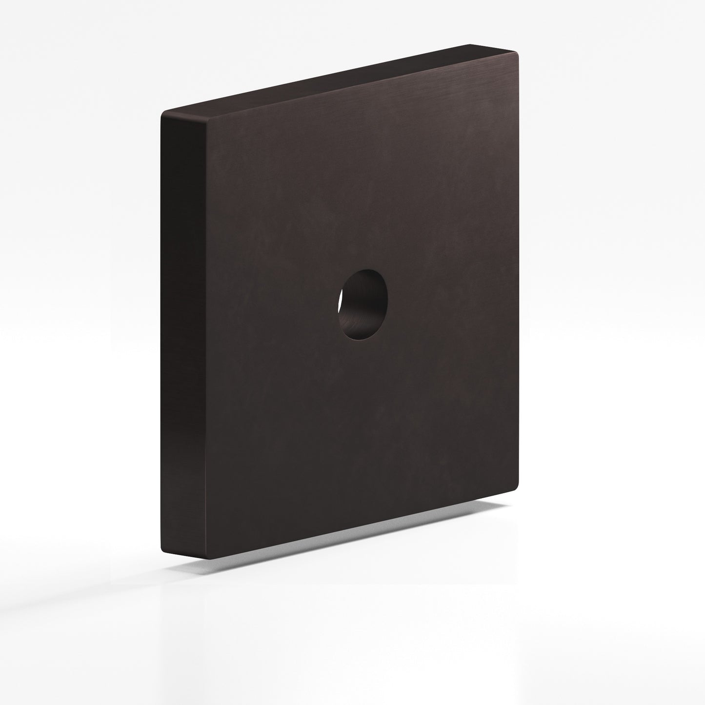 Colonial Bronze Square Flat Back Plate