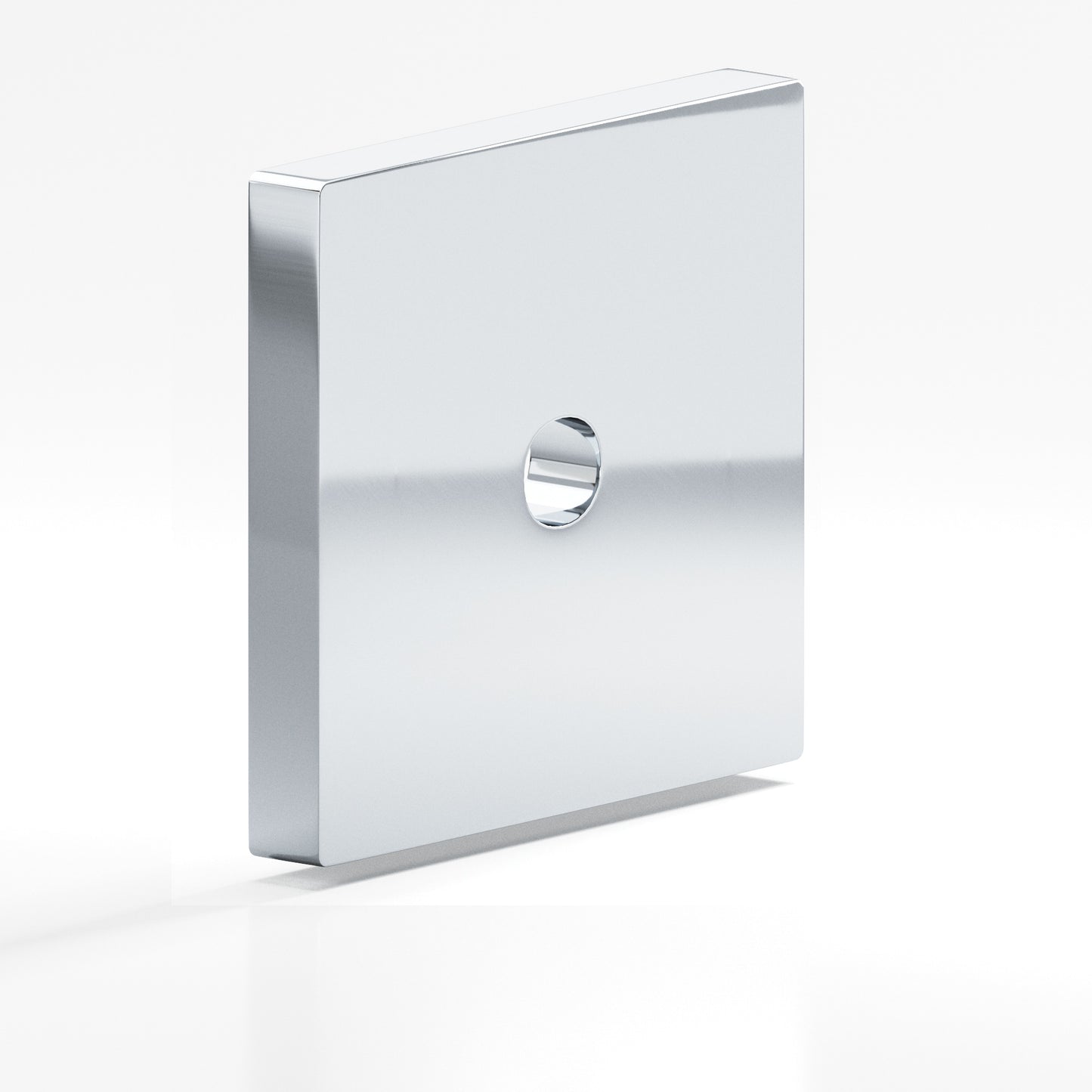 Colonial Bronze Square Flat Back Plate