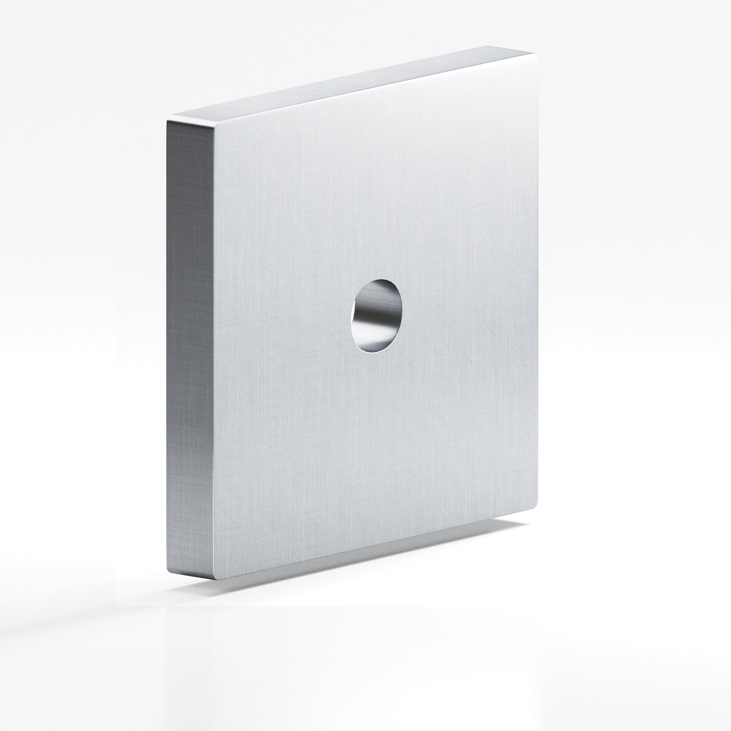 Colonial Bronze Square Flat Back Plate