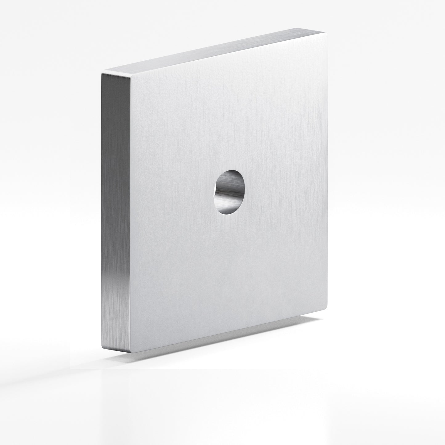 Colonial Bronze Square Flat Back Plate