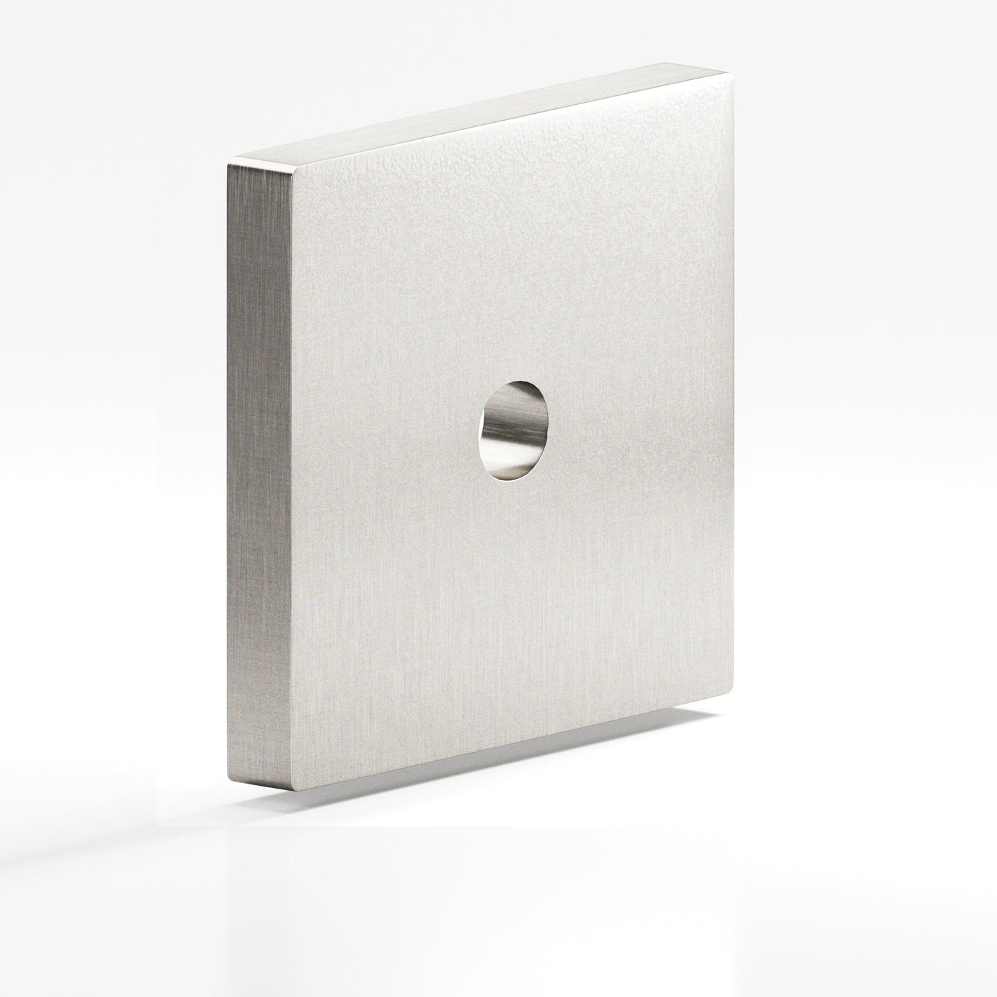 Colonial Bronze Square Flat Back Plate