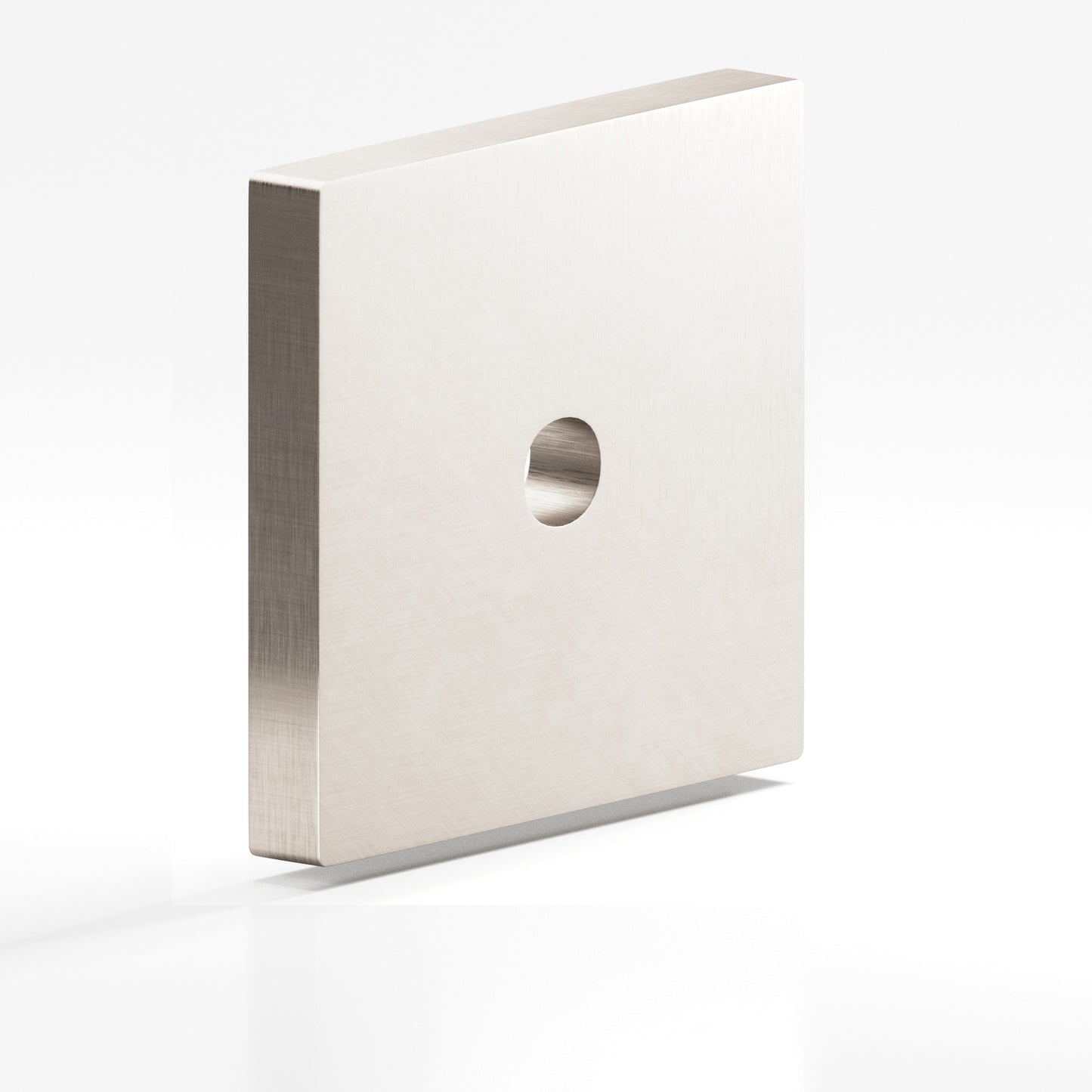 Colonial Bronze Square Flat Back Plate