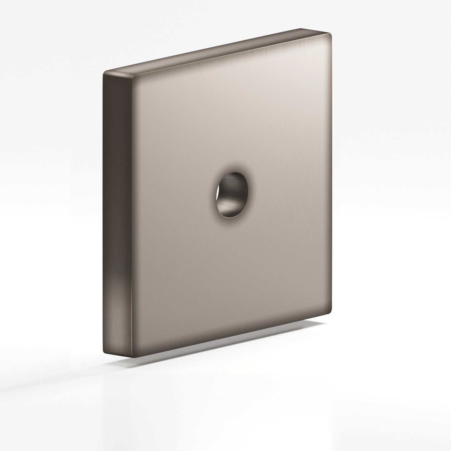 Colonial Bronze Square Flat Back Plate