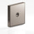 Colonial Bronze Square Flat Back Plate
