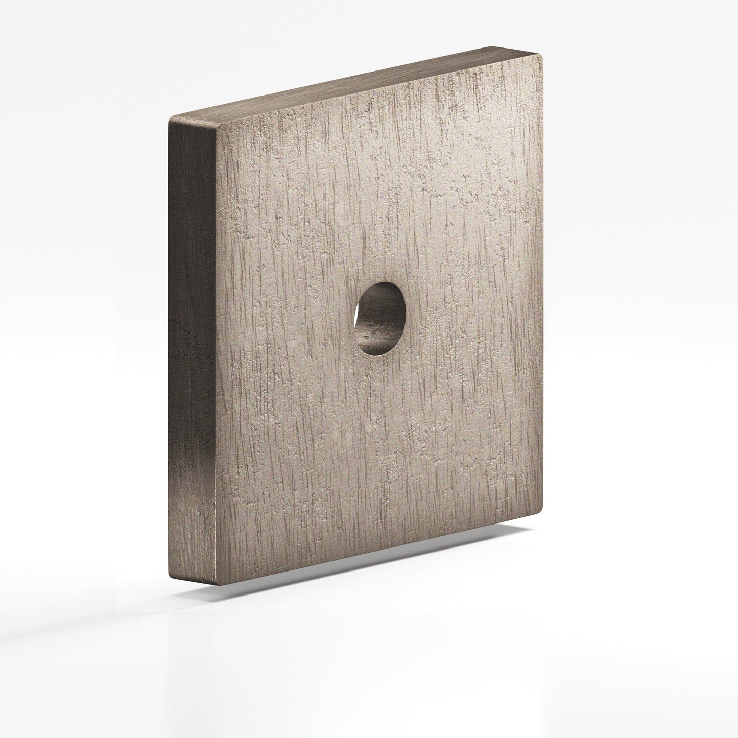 Colonial Bronze Square Flat Back Plate