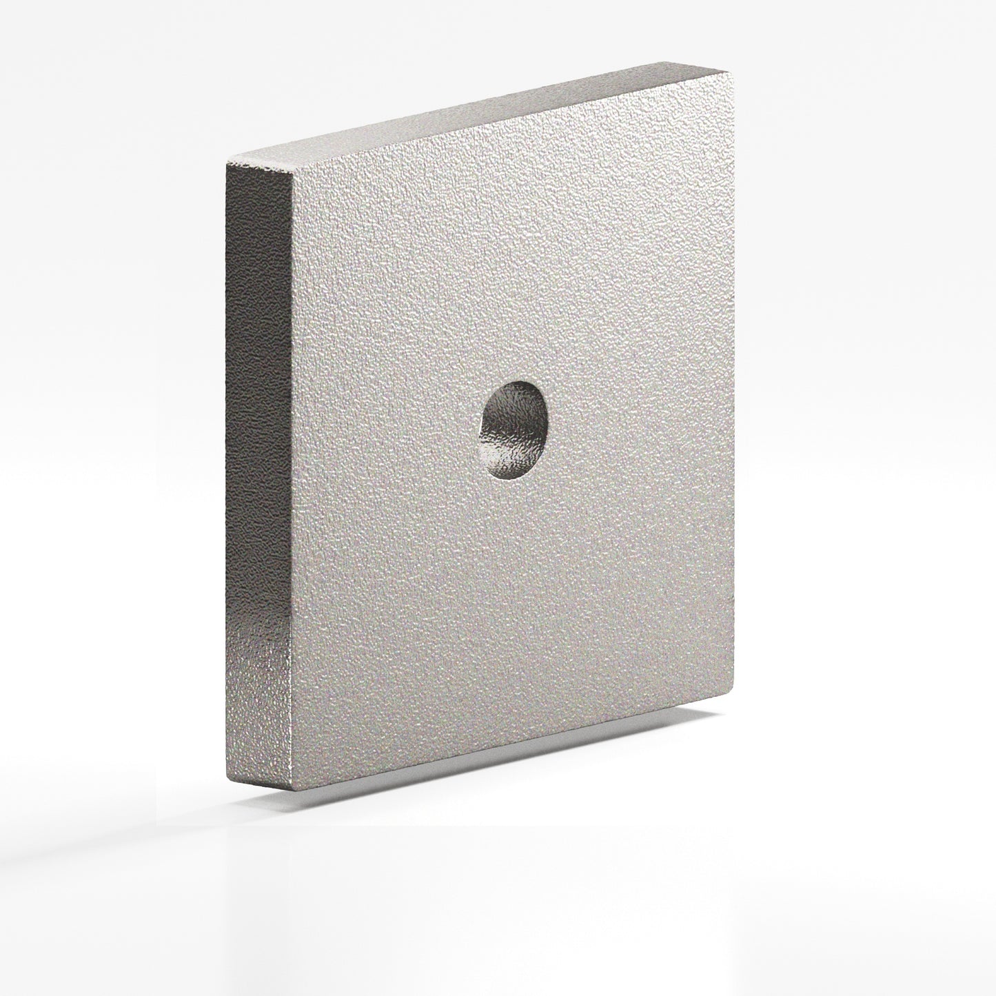 Colonial Bronze Square Flat Back Plate