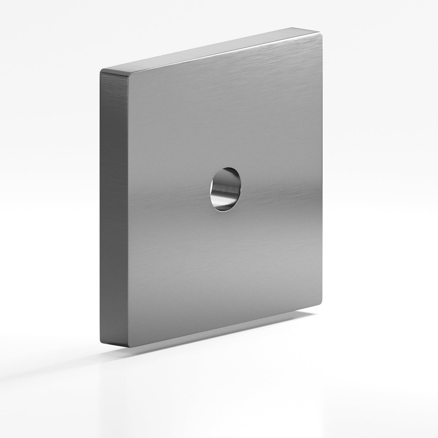 Colonial Bronze Square Flat Back Plate