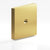 Colonial Bronze Square Flat Back Plate