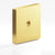 Colonial Bronze Square Flat Back Plate