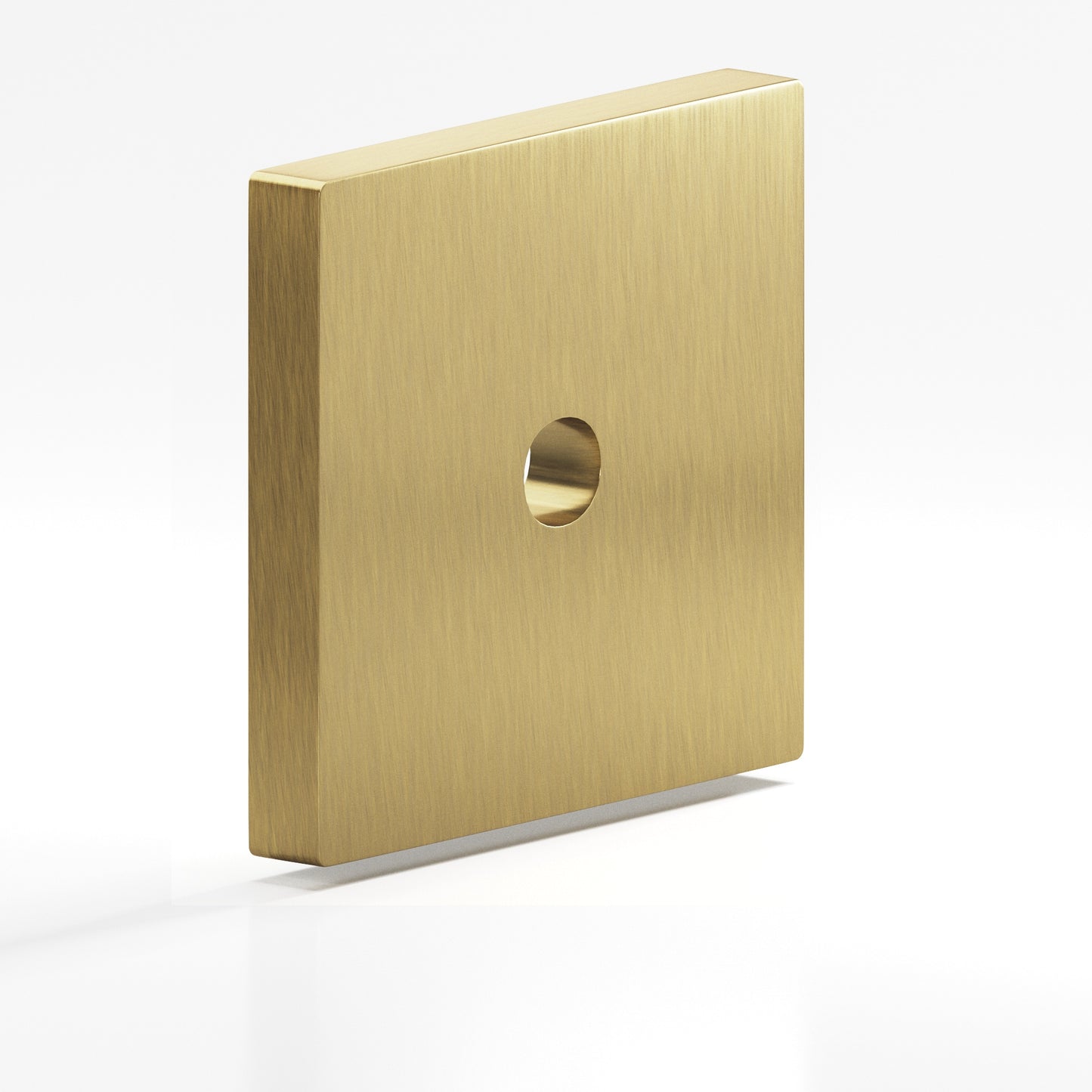 Colonial Bronze Square Flat Back Plate