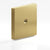 Colonial Bronze Square Flat Back Plate