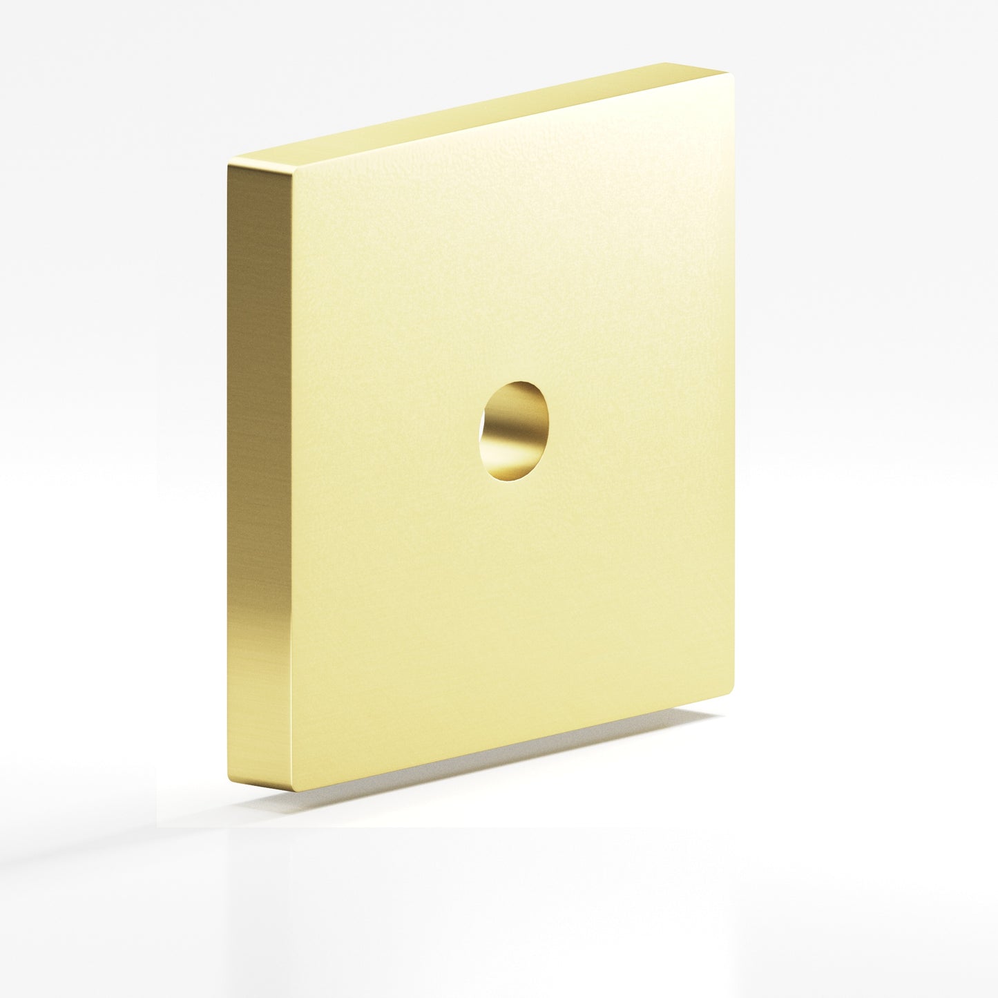 Colonial Bronze Square Flat Back Plate