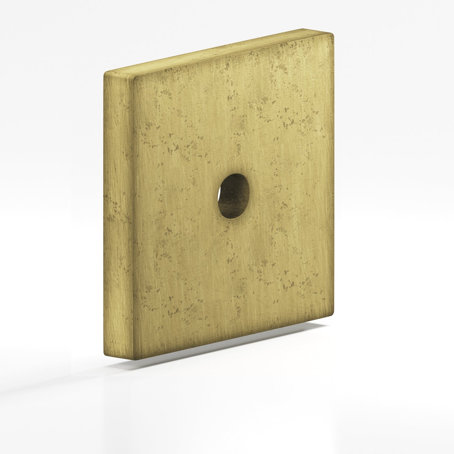Colonial Bronze Square Flat Back Plate