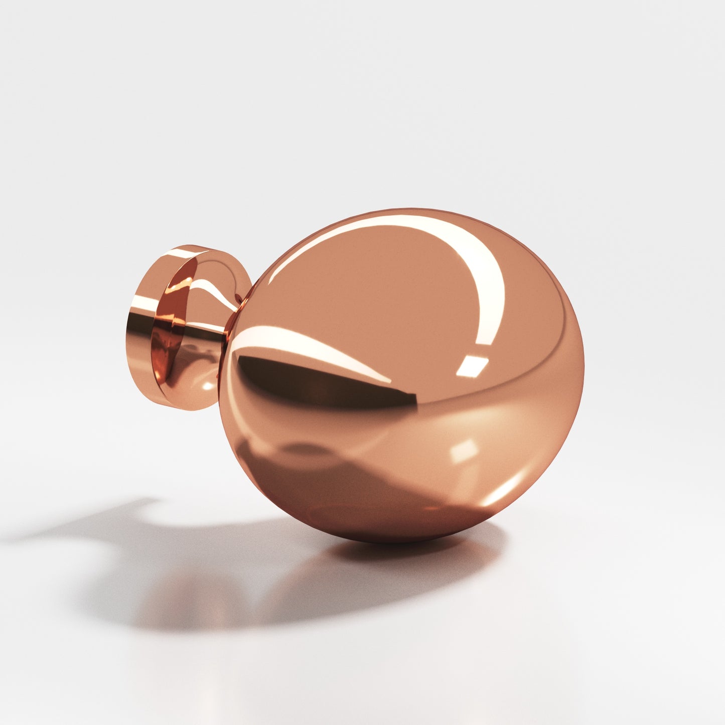 Colonial Bronze Oval Cabinet Knob