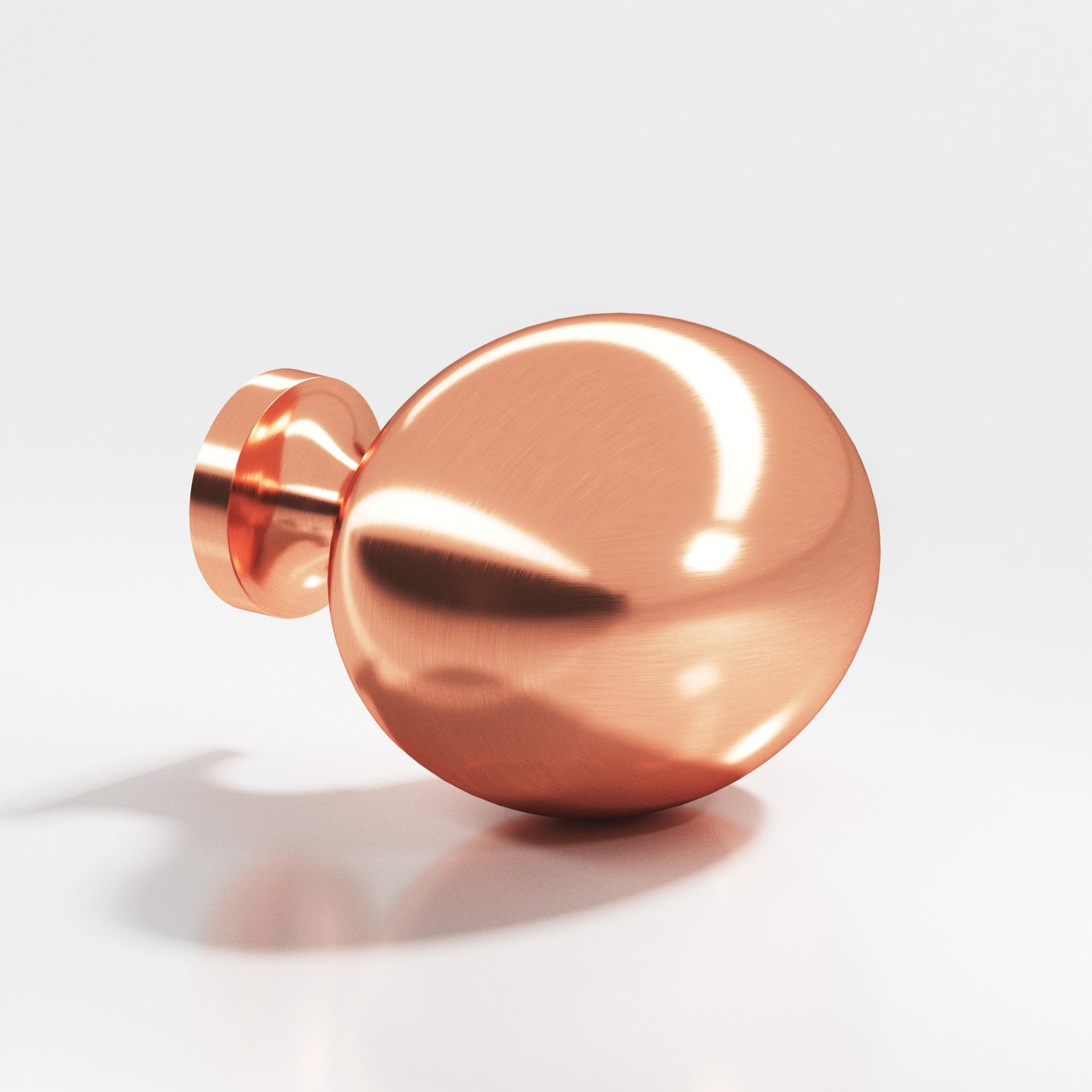 Colonial Bronze Oval Cabinet Knob