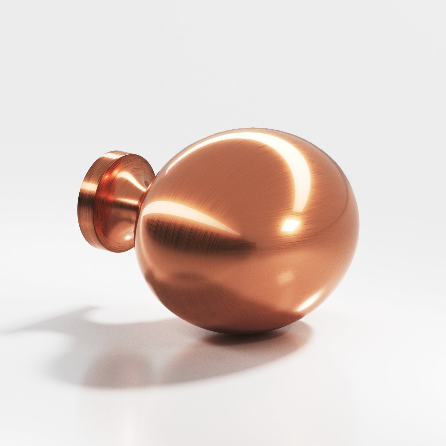 Colonial Bronze Oval Cabinet Knob